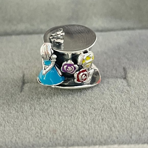 Pandora Disney Alice in Wonderland & The Mad Hatter's Tea Party Charm